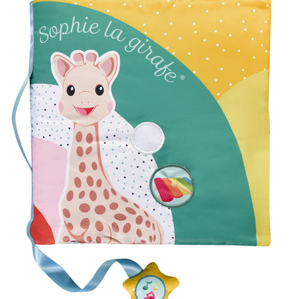 Sophie de Giraf Babybuch zum Anfassen und Spielen