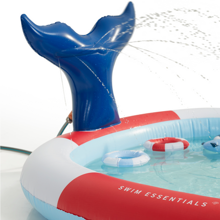 Swim Essentials Schwimmbad Kinderrutsche Whale 2.10M