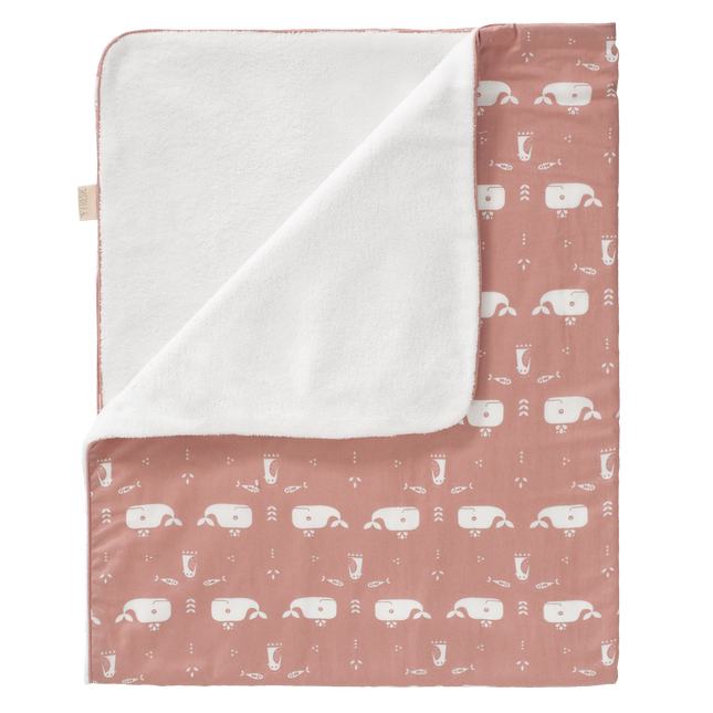 Fresk Kinderbettdecke Rainbow Mellow Rose 80x100cm