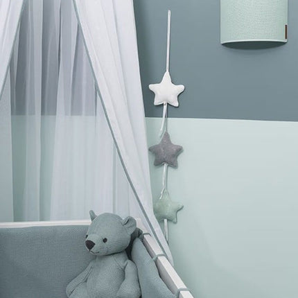 Baby's Only Wandleuchte Babyzimmer Classic Silber/Grau 20 cm