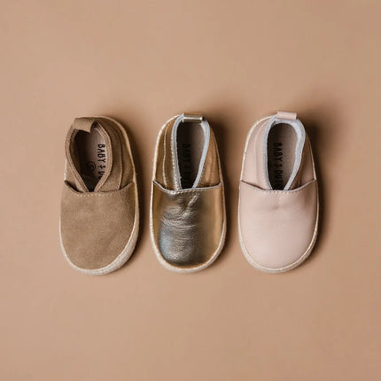 Baby Dutch Baby Schuhe Lou Rosa Leder