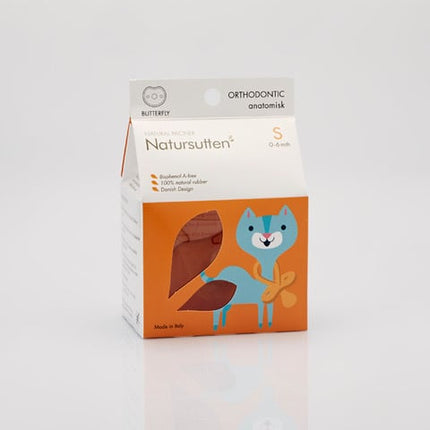 Natursutten Schnuller Butterfly Anatomical S