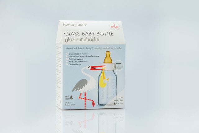 Natursutten Babyflasche Glas Set 120Ml 2 Stück