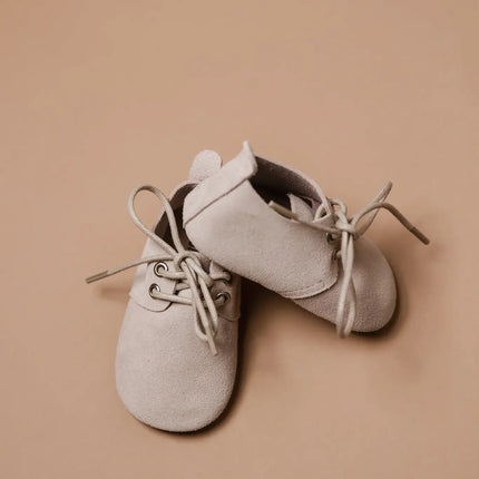 Baby Dutch Baby Schuhe Nova Ecru Wildleder