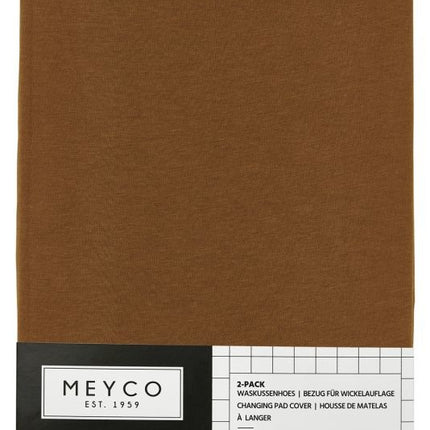 <tc>Meyco</tc> Wickelauflagenbezug Basic Jersey Camel 2tlg.