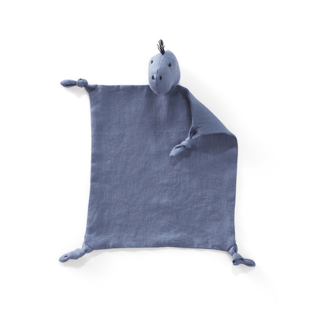 Kid's Concept Kuscheltuch Dino Blau