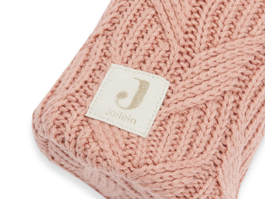 Jollein Wärmflaschenbezug Spring Knit Rosewood