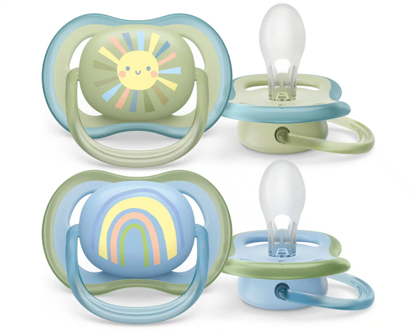 Philips Avent Schnuller +0 Monate Air Sun/ Rainbow Boy