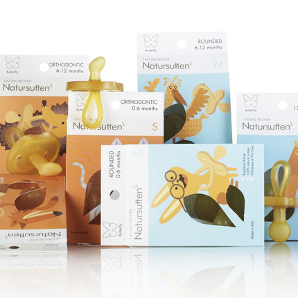 Natursutten Schnuller Butterfly Anatomical M