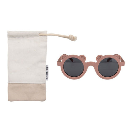 <tc>Baby Dutch</tc> Baby Sonnenbrille Taupe Bär