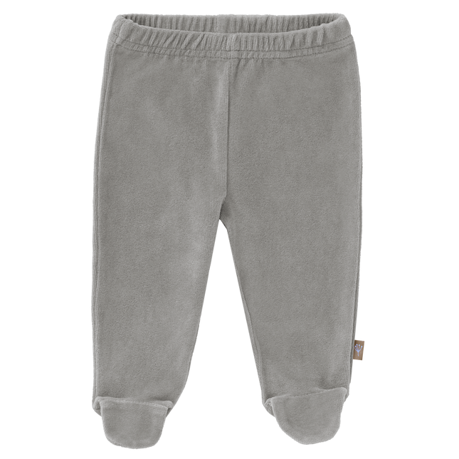 Fresk Babyhose Velours mit Fuß Paloma Grey