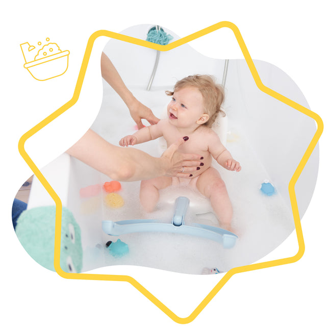 Badabulle Baby-Klappsitz für die Badewanne