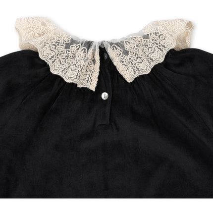 Konges Slojd Babykleid Venola Schwarz