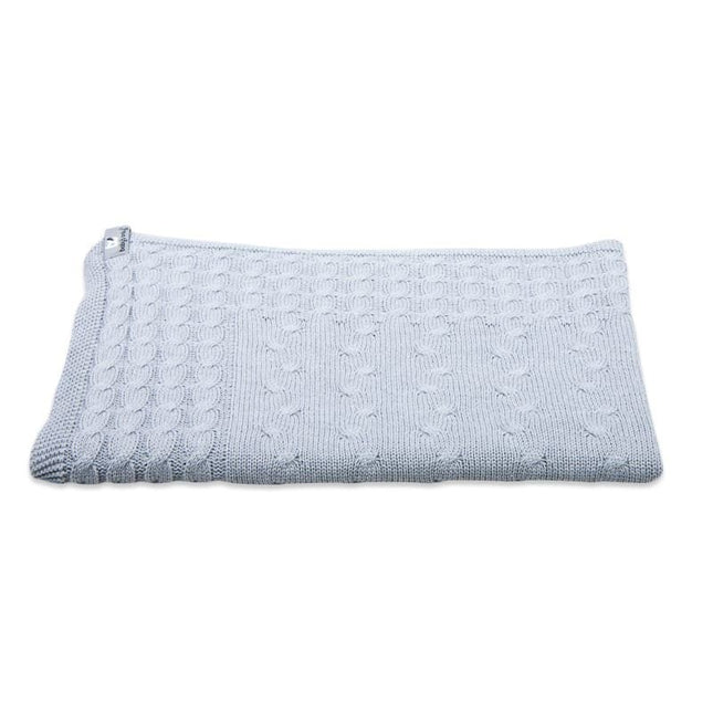 Baby's Only Kinderbettdecke Cable Grey