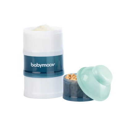 Babymoov Vorratsbehälter Milchpulver Babydose Arctic Blue