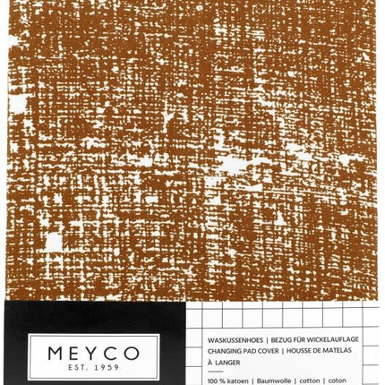 Meyco Wickelauflagenbezug Fine Lines Camel