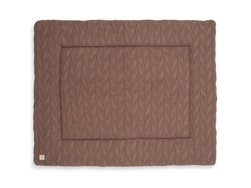 Jollein Laufgittermatte Spring Knit Chestnut 75x95cm