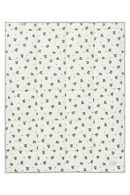 Noppies Laufgittermatte Terry Clover Reversible Puritan Grey