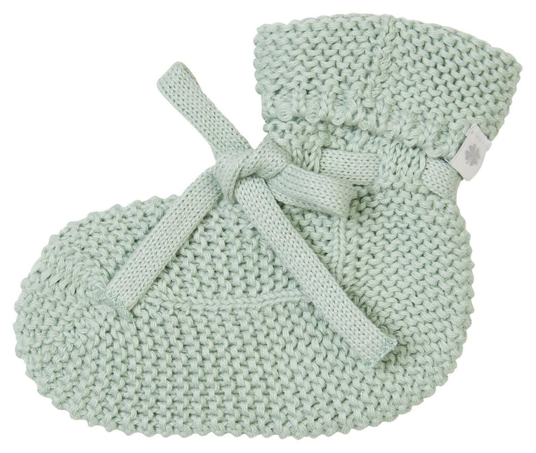 Noppies Babyshoes Nelson Grau Mint