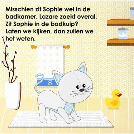 Sophie de Giraf Babybuch-Popup-Broschüre: Peekaboo!