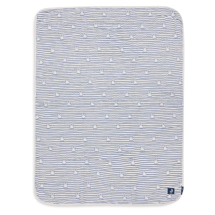 Jollein Wiegedecke Miffy Stripe Navy 75X100cm