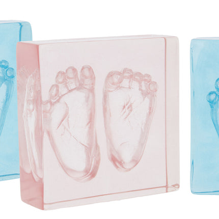 Dooky Fotorahmen Crystal Memories 2D Hand Foot Print 10X10Cm