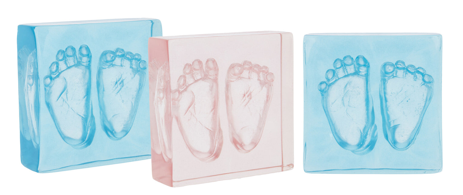 Dooky Fotorahmen Crystal Memories 2D Hand Foot Print 10X10Cm