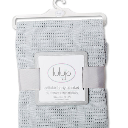 Lulujo Kinderbettdecke Cellular Grey