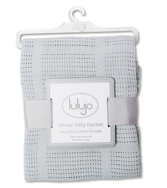 Lulujo Kinderbettdecke Cellular Grey