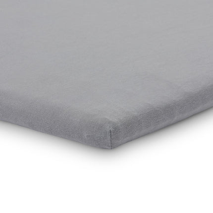 Jollein Spannbettlaken Jersey Box Matratze Storm Grey 75x95cm 2St