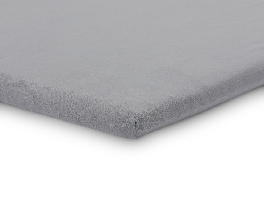 Jollein Spannbettlaken Jersey Box Matratze Storm Grey 75x95cm 2St