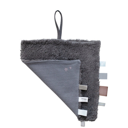 Snoozebaby Kuscheltuch Sweet Dreaming Storm Grey 25x25cm