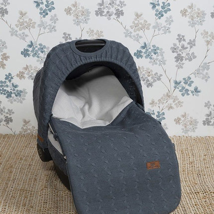 <tc>Baby's Only</tc> Autositz-Fußsack Sommerkabel Granit