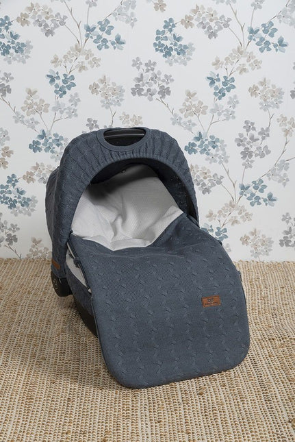 Baby's Only Fußsack Autositz Summer Cable Granit