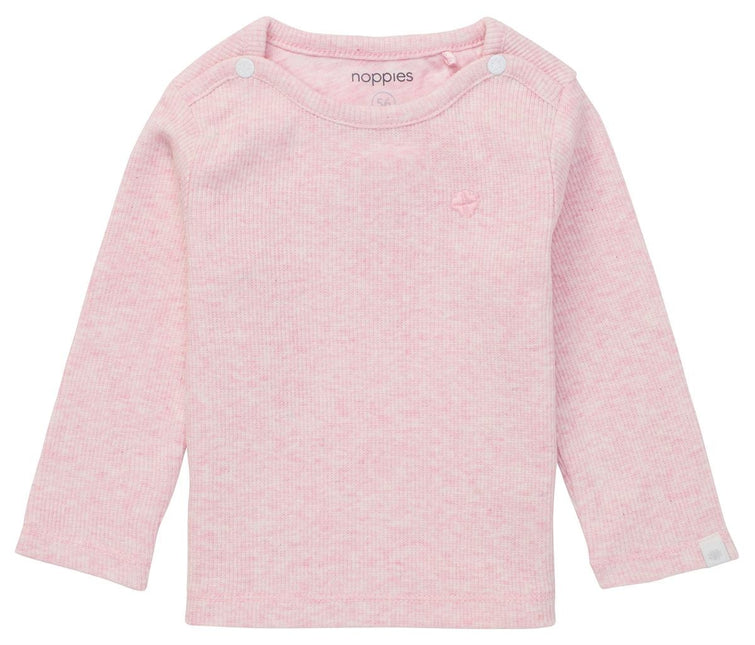 Noppies Baby-Shirt Natal Light Rose Melange