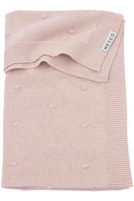 Meyco Bettdecke Mini Knots Soft Pink