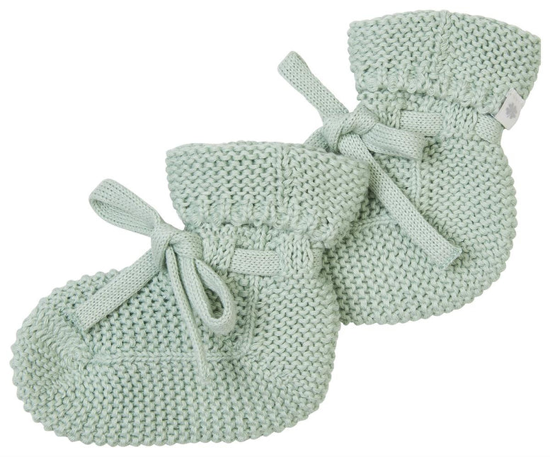 Noppies Babyshoes Nelson Grau Mint