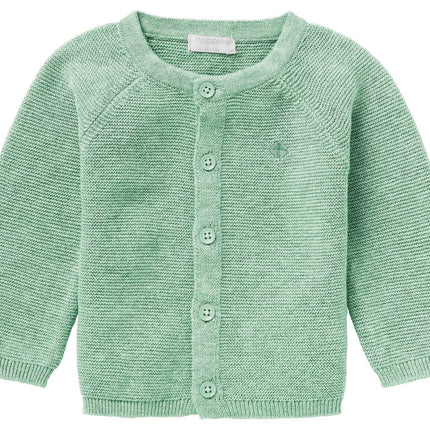 Noppies Baby Strickjacke Naga Grau Mint