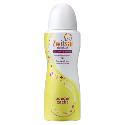 Zwitsal Deodorant Puder Soft 100 ml