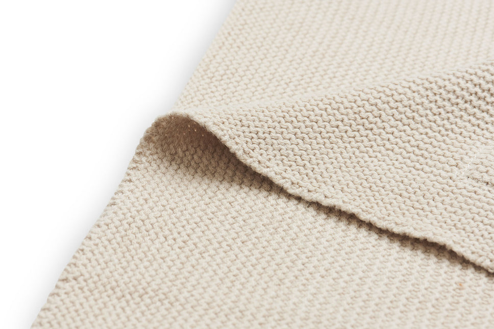 Jollein Kinderbettdecke Basic Knit Nougat 75x100cm