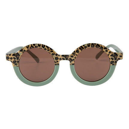 <tc>Baby Dutch</tc> Baby Sonnenbrille Sonnenbrille Leopard Grün