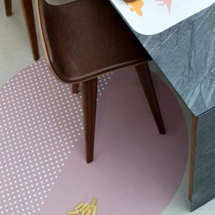 Toddlekind Rug Spotted Dusky Rose