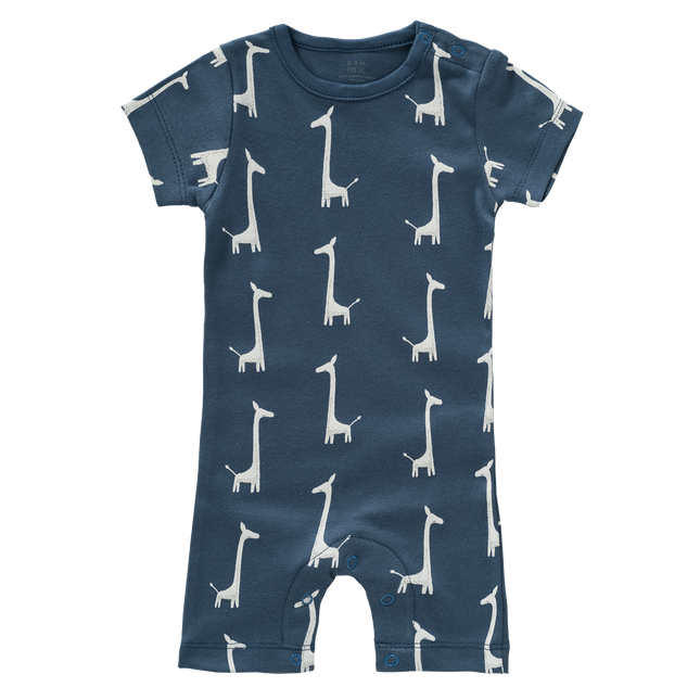 Fresk Babyanzug Giraffe Indigoblau