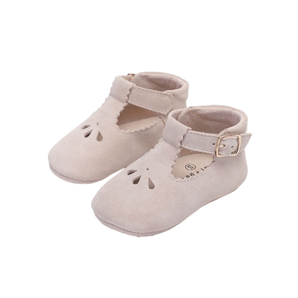 Baby Dutch Baby Schuhe Evi Sand Wildleder