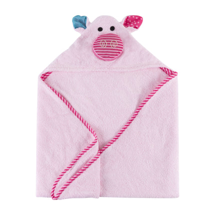 Zoocchini Bademantel Baby Pinky The Ferkel Baumwolle