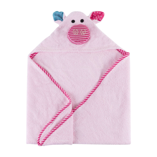 Zoocchini Bademantel Baby Pinky The Ferkel Baumwolle