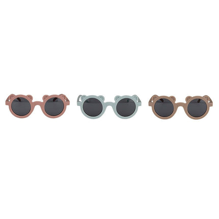 <tc>Baby Dutch</tc> Baby Sonnenbrille Taupe Bär