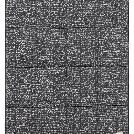 Noppies Fancy Dot Laufgittermatte aus Jersey, wendbar, geschmiedetes Eisen, 100 x 135 cm