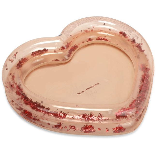 Konges Slojd Pool Heart Blush Transparent