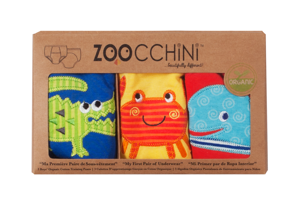 Zoocchini Trainingshose Boys Ocean Cotton 3pcs